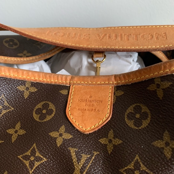 👜LOUIS VUITTON Delightful MM Shoulder Bag. 🎁 🤎RETIRED⭐️AUTHENTIC🌟 EUC - Picture 4 of 16